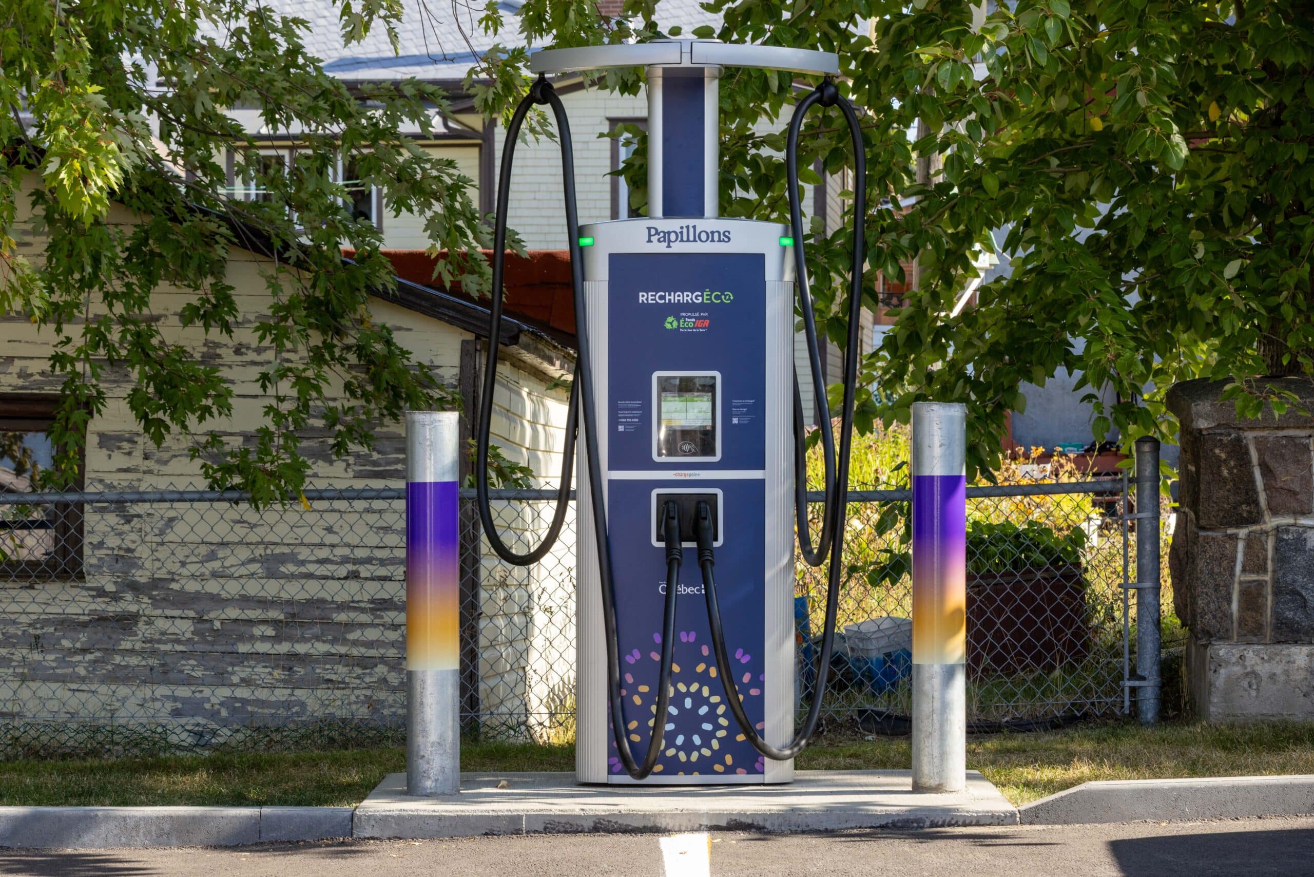 RechargÉco charging stations — Papillons