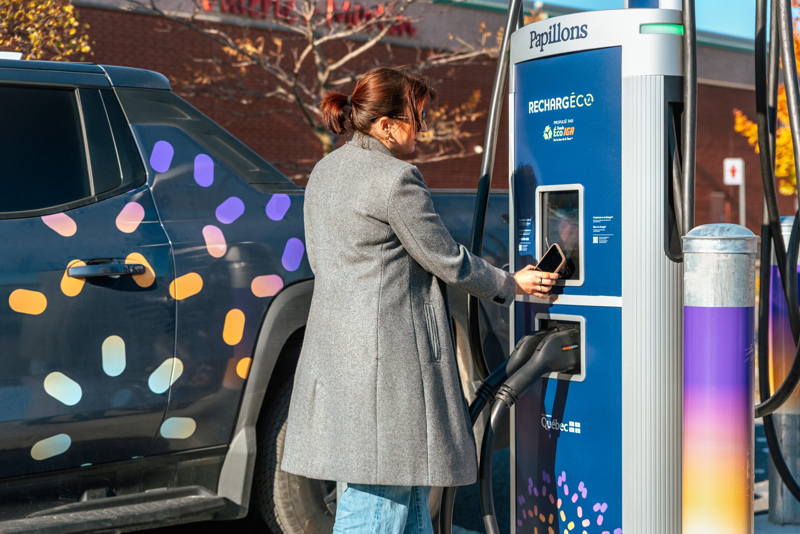 Recharge sur les bornes RechargÉco